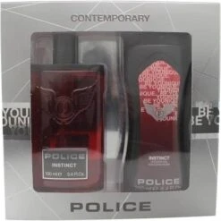 Police Instinct Man Confezione Regalo 100 Ml Edt + 250 Ml Gel Doccia Uomo