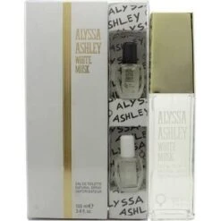 Alyssa Ashley White Musk Confezione Regalo 100 Ml Edt + 5 Ml Musk Perfume Oil + 5 Ml White Musk Perfume Oil Donna