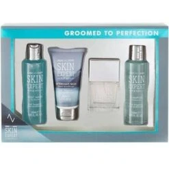 Style & Grace Skin Expert Groomed To Perfection Confezione Regalo 50 Ml EDT + 120 Ml Bagnoschiuma + 80 Ml Balsamo Dopobarba + 120 Ml Shampoo Uomo
