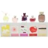 Nina Ricci Set Regalo Mini Profumi Donna Da 4 Ml L'air Du Temps Edt + L'Eau Fraiche + Ricci Ricci + Nina +L'Extase Edp Donna