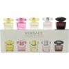 Versace Mini Set Mini Profumi Donna Da 5 Ml Crystal Noir + Bright Crystal Absolu + Bright Crystal + Yellow Diamond