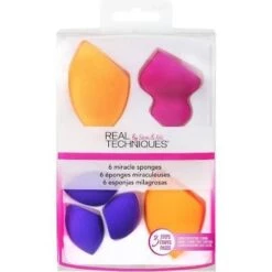 Real Techniques Miracle Sponge Spugne Trucco 6 Pz