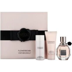 Viktor&Rolf Viktor & Rolf FlowerBomb Confezione Regalo 50 Ml EDP + 50 Ml Lozione Corpo + 50 Ml Gel Doccia Donna
