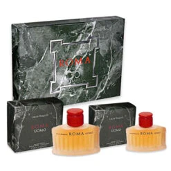 Laura Biagiotti Roma Uomo 30 Years EDT Spray 125 Ml + After Shave 75 Ml Confezione Regalo Uomo