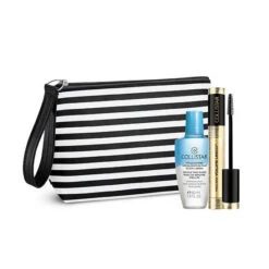 Collistar Kit Mascara Volume Unico® Nero + Struccatore Addolcente Bi-fase Occhi/labbra + Pochette Fashion