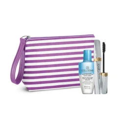 Collistar Kit Mascara Shock® Nero + Struccatore Addolcente Bi-fase Occhi/labbra + Pochette Fashion