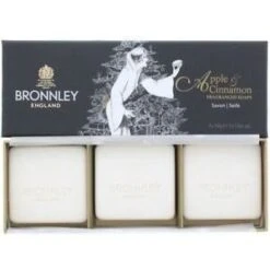 Bronnley Apple & Cinnamon Set Saponi 3 X 100 G