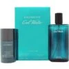 Davidoff Cool Water Confezione Regalo 125 Ml Edt + 75 G Deodorante Stick Uomo