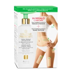 Collistar Crema Termale Anticellulite 400 Ml+ Patch Pancia E Fianchi + Patch Zone Critiche