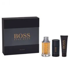 Hugo Boss The Scent Confezione Regalo 100 Ml Edt + 75 Ml Deodorante Stick + 50 Ml Gel Doccia Uomo