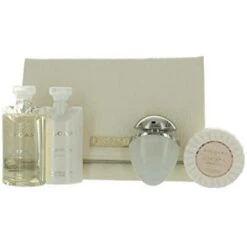 Bulgari Omnia Crystalline Confezione Regalo 25 Ml Edt + 75 Ml Lozione Corpo + 75 Ml Olio Doccia + 75 G Sapone + Borsa Trucco Donna