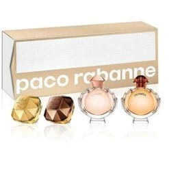 Paco Rabanne Miniatures Confezione Regalo 5 Ml Lady Million EDP + 5 Ml Lady Million Privé EDP + 6 Ml Olympea EDP + 6 Ml Olympea Intense EDP Donna