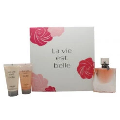 Confezione Regalo Lancome La Vie Est Belle Profumo 50 Ml + Latte Corpo + Docciaschiuma