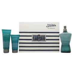 Jean Paul Gaultier Le Male Confezione Regalo EDT Spray 125 Ml + Doccia Gel 75 Ml + Balsamo Dopo Barba 50 Ml Uomo