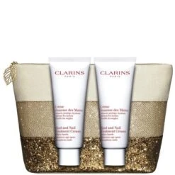 Clarins Jeunesse Des Mains Confezione Regalo Crema Mani 2 X 100 Ml + Trousse