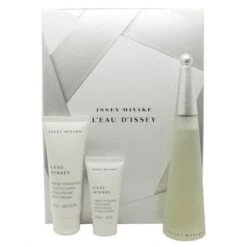 Issey Miyake L'Eau D'Issey Confezione Regalo 100ml Edt + 75ml Crema Corpo + Doccia-crema 30ml