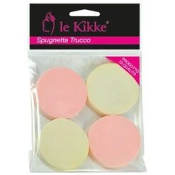 Le Kikke Spugnette Trucco In Lattice 4 Pz