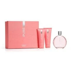 Robert Verino RV Pure For Her Confezione Regalo 120 Ml Edt + 100 Ml Lozione Corpo + 100 Ml Gel Doccia Donna
