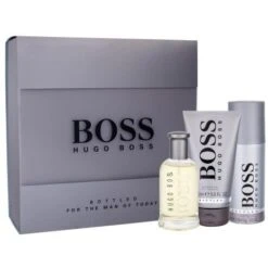 Hugo Boss Bottled Confezione Regalo 100 Ml Edt + 150 Ml Dodorante Spray + 150 Ml Gel Doccia Uomo