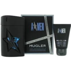 Thierry Mugler A-Men Confezione Regalo 100 Ml Edt + 50 Ml Doccia Gel Uomo