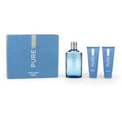 Roberto Verino RV Pure Confezione Regalo 150 Ml Edt + 150 Ml Balsamo Dopobarba + 150 Ml Gel Doccia Uomo