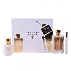 Prada La Femme Confezione Regalo 100 Ml Edp + 100 Ml Lozione Corpo + 10 Ml Rollerball Edp Donna