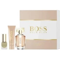 Hugo Boss Boss The Scent For Her Confezione Regalo 30 Ml Edp + 50 Ml Lozione Corpo + 4.5 Ml Smalto Per Unghie Donna