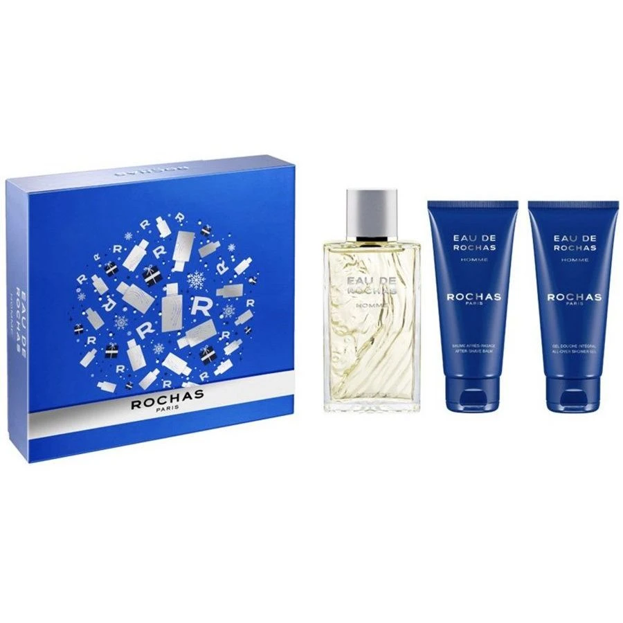 Rochas Eau De Rochas Homme Confezione Regalo 100 Ml Edt + 100 Ml Gel Doccia + 100 Ml Balsamo Dopobarba Uomo 1 Rochas Eau De Rochas Homme Confezione Regalo 100 Ml Edt + 100 Ml Gel Doccia + 100 Ml Balsamo Dopobarba Uomo