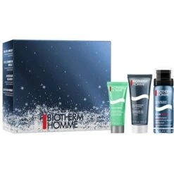 Biotherm Confezione Regalo Cleansing Gel 40 Ml + Schiuma Da Barba 50 Ml + Aqua Power 20 Ml Uomo
