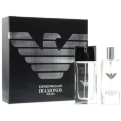 Giorgio Armani Emporio Diamonds Confezione Regalo 50 Ml Edt + 15 Ml Edt Uomo
