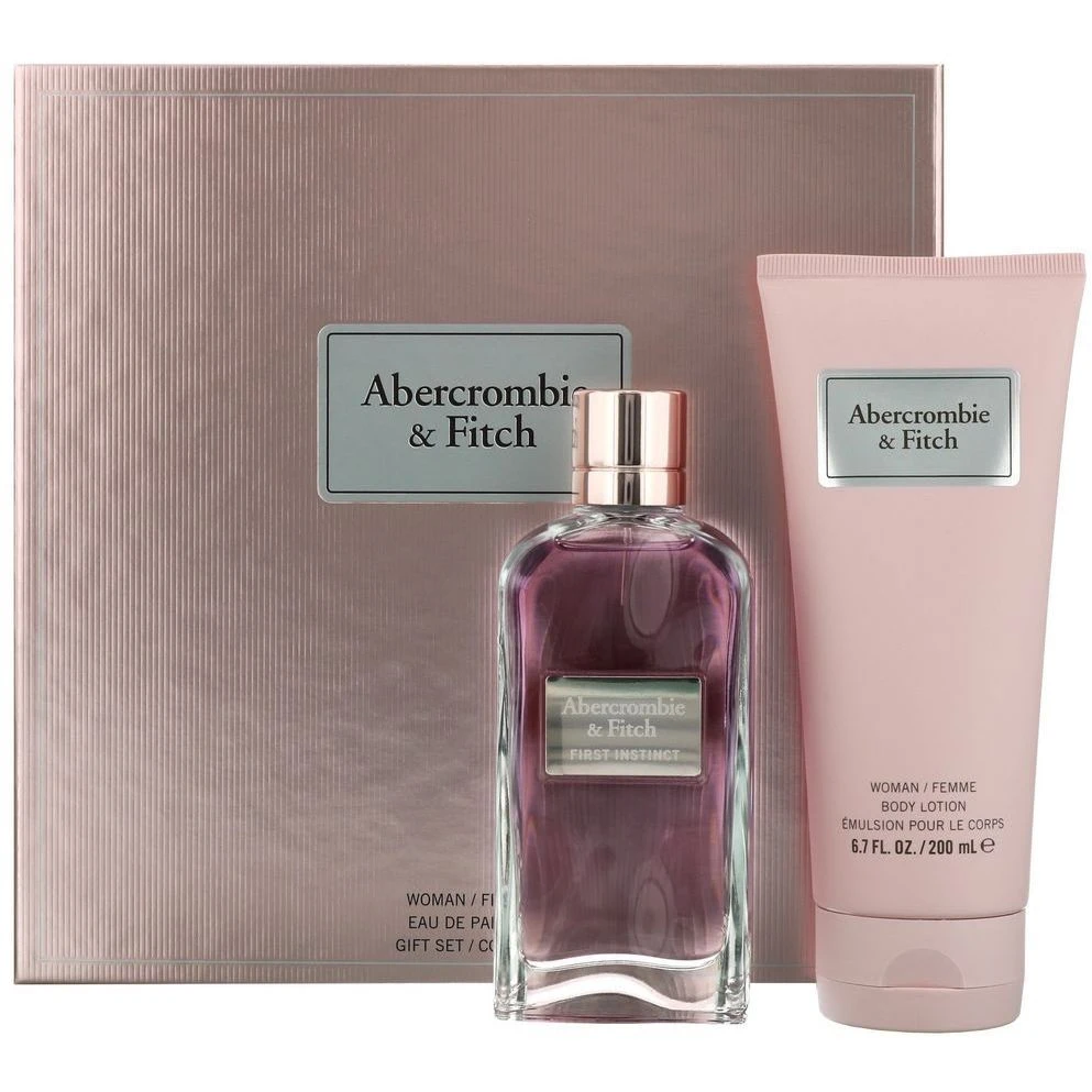Abercrombie & Fitch First Instinct For Her Confezione Regalo 100 Ml EDP + 100 Ml Lozione Corpo Donna 1 Abercrombie & Fitch First Instinct For Her Confezione Regalo 100 Ml EDP + 100 Ml Lozione Corpo Donna