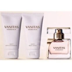 Versace Vanitas Confezione Regalo 50 Ml Edp + 50 Ml Gel Doccia + 50 Ml Lozione Corpo Donna