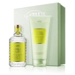 Maurer & Wirtz 4711 Acqua Colonia Lime & Nutmeg Confezione Regalo 170 Ml EDC + 200 Ml Gel Doccia