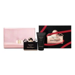 Salvatore Ferragamo Signorina Misteriosa Cofanetto Profumo Eau De Parfume 100 Ml + Body Lotion 50 Ml + Pochette