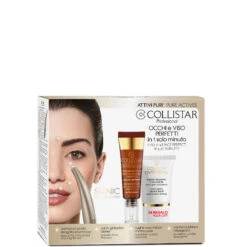 Collistar Sonic Eye&Face System Kit Attivi Puri Confezione Occhi E Viso