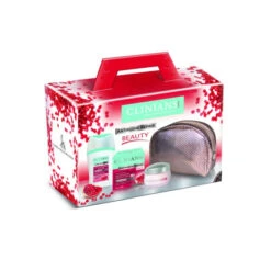 Clinians Antirughe Repair Beauty Confezione Pochette + Crema Giorno Rassodante Protettivo 50 Ml + Latte Detergente Anti Age 150 Ml