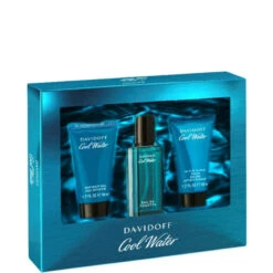 Davidoff Cool Water Confezione Uomo Eau De Toilette 40 Ml + Shower Gel 50 Ml + After Shave Balm 50 Ml