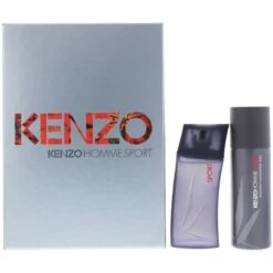 Kenzo Homme Sport Confezione Regalo 50 Ml Edt + 150 Ml Deodorante Spray Uomo