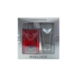 Police Instinct Confezione Regalo Be Younique 100 Ml Edt + 100 Ml Doccia Shampoo Uomo