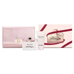 Salvatore Ferragamo Cofanetto Signorina Eau De Parfum 50 Ml + Body Lotion 100 Ml + Pochette