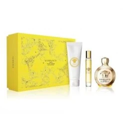 Versace Eros Pour Femme Confezione Regalo 100 Ml Edp + 150 Ml Lozione Corpo + 10 Ml Edp Roller Ball Donna