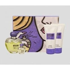 Moschino Toujours Glamour Confezione Regalo 50 Ml Edt + 50 Ml Gel Doccia + 50 Ml Lozione Corpo + 5 Ml Edt Donna