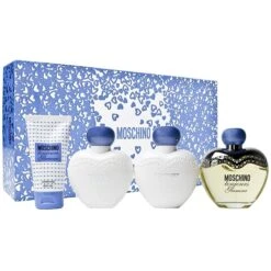 Moschino Toujours Glamour Confezione Regalo 100 Ml Edp + 100 Ml Lozione Per Il Corpo + 50 Ml Shimmering Gel Corpo + 100 Ml Gel Doccia Donna