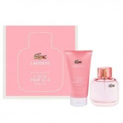 Lacoste Eau De Lacoste L.12.12 Pour Elle Sparkling Confezione Regalo 90 Ml Edt + 150 Ml Gel Doccia Donna