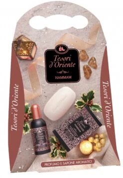 TESORI D'ORIENTE KIT Confezione Regalo Hammam Profumo E Sapone Aromatici