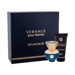 VERSACE Dylan Blue Pour Femme Set KIT REGALO Eau De Parfum 30ml + Latte Corpo 50ml