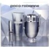 Paco Rabanne Invictus Confezione Regalo 100 Ml Edt + 100 Ml Docciashampoo + 5 Ml Edt Uomo