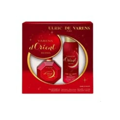 ULRIC DE VARENS Cofanetto Varens D'Orient Rubis KIT CONFEZIONE REGALO Eau De Parfum 50 Ml + Deodorante 125 Ml