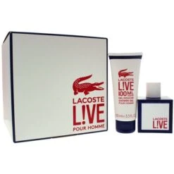 Lacoste Live Confezione Regalo 100 Ml Edt+ 100 Ml Gel Doccia Uomo