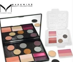 MARKWINS TROUSSE KIT REGALO COFANETTO OMBRETTO FARD ROSSETTO APPLICATORE 4803310